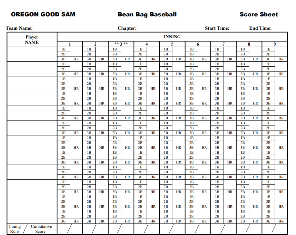 Download 26 BEST Baseball Scoresheet Templates [PDF, EXCEL, WORD] - Day ...