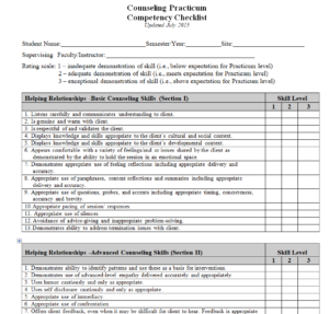 30+ Professional Competency Checklist Templates [in WORD & PDF] - Day ...