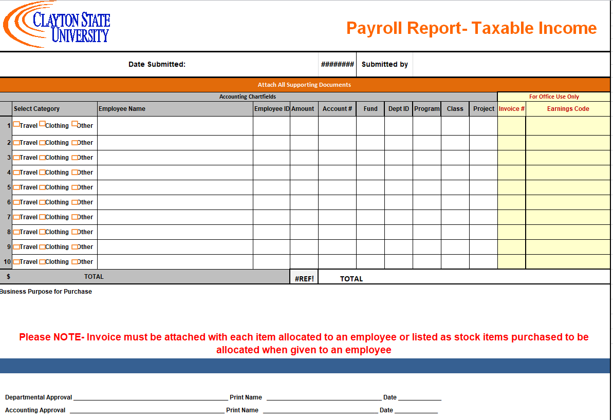 28 BEST Payroll Report Templates [WORD & EXCEL] - Day To Day Email