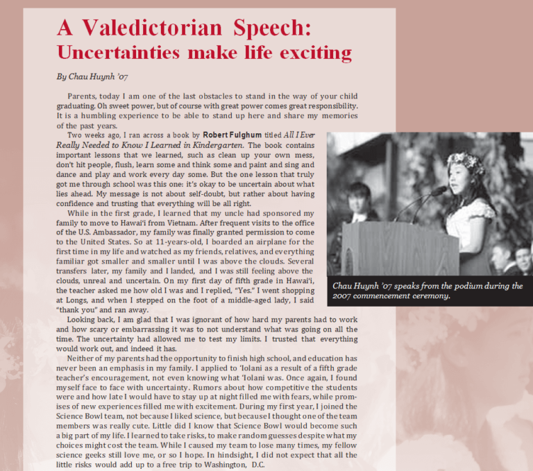 tips to write valedictorian speech