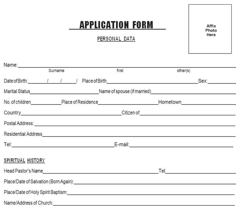 57  Sample Admission Form Templates in MS WORD Day To Day Email