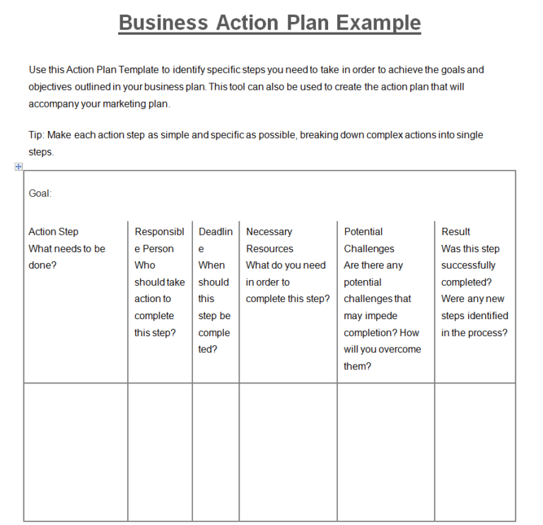 29+ Perfect Business Action Plan Examples [PDF & WORD] - Day To Day Email