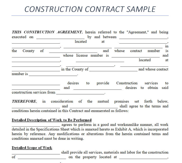 what is an assignment of construction contract