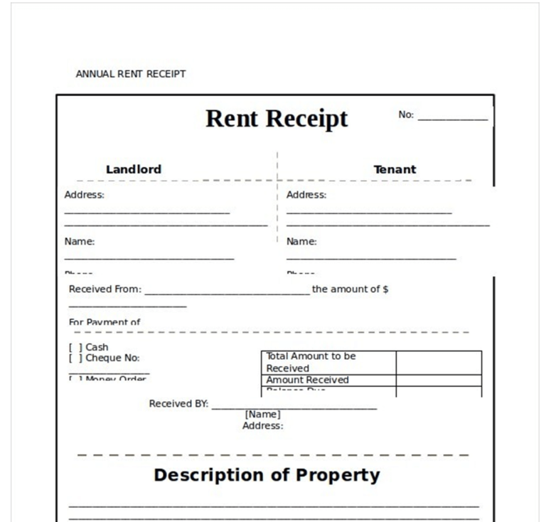 51+ Sample Rent Receipt Formats [in WORD & EXCEL] - Day To Day Email