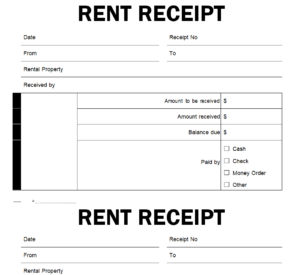 51+ Sample Rent Receipt Formats [in WORD & EXCEL] - Day To Day Email