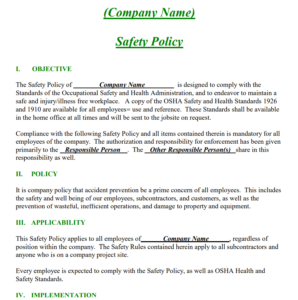 45+ Great Company Policy Samples and Templates [WORD & PDF] - Day To ...