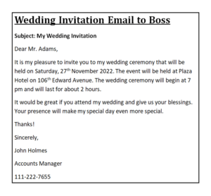 3 FREE Wedding Invitation Email Templates - Day To Day Email