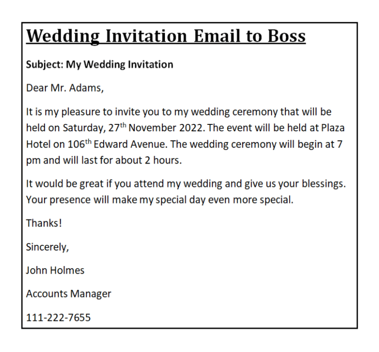 3 FREE Wedding Invitation Email Templates Day To Day Email